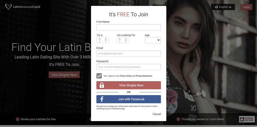 latinamericancupid login